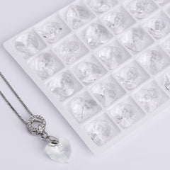 Crystal XILION Heart High Quality Glass Rhinestone Pendant WholesaleRhinestone