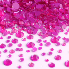 Mixed Sizes Mocha SS Purple FlatBack Luminous Rhinestones For Nail Art WholesaleRhinestone