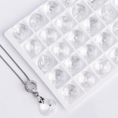 Crystal Rivoli High Quality Glass Rhinestone Pendant WholesaleRhinestone