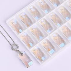 Moonlight Urban Shape High Quality Glass Rhinestone Pendant WholesaleRhinestone