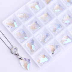 Moonlight Devoted 2 U Heart High Quality Glass Rhinestone Pendant WholesaleRhinestone