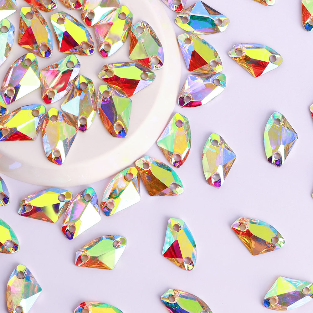 Galactic Crystal AB Resin Sew-on Rhinestones For Dance Costume WholesaleRhinestone