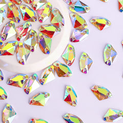 Galactic Crystal AB Resin Sew-on Rhinestones For Dance Costume WholesaleRhinestone