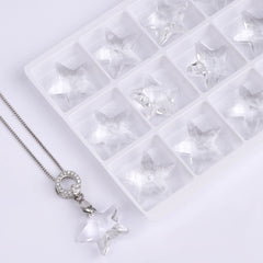 Crystal Star Shape High Quality Glass Rhinestone Pendant WholesaleRhinestone