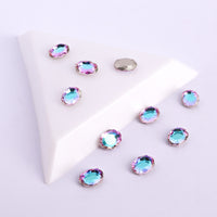 Vitrail Light Magic Mirror Shape Pointed Back Fancy Rhinestones For Nail Art WholesaleRhinestone