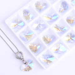 Moonlight Truly In Love Heart High Quality Glass Rhinestone Pendant WholesaleRhinestone