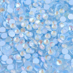 Mocha SS Light Blue Glass FlatBack Luminous Rhinestones For Nail Art WholesaleRhinestone