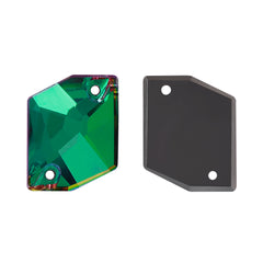 Heliotrope Cosmic Shape High Quality Glass Sew-on Rhinestones WholesaleRhinestone