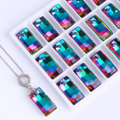 Volcano Urban Shape High Quality Glass Rhinestone Pendant WholesaleRhinestone