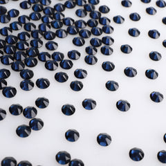 Montana Glass Flat Back Glue-on Rhinestones 16 Cut Facets WholesaleRhinestone