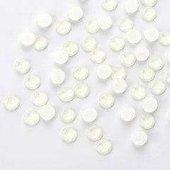 Crystal Neon Glass Flat Back Glue-On Rhinestones 16 Cut Facets WholesaleRhinestone