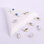 Blue Moonlight Butterfly Shape Pointed Back Fancy Rhinestones WholesaleRhinestone