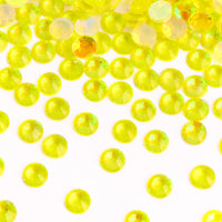 Aurora Citrine Unfoiled Glass Flat Back Rhinestones WholesaleRhinestone