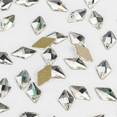Rhombus Shape Crystal Flat Back Fancy Rhinestones WholesaleRhinestone