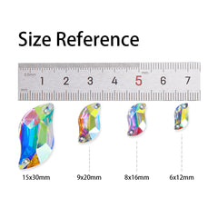 Wave Crystal AB Resin Sew-on Rhinestones For Dance Costume WholesaleRhinestone