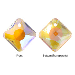 Paradise Shine Princess Cut High Quality Glass Rhinestone Pendant WholesaleRhinestone
