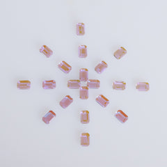 Octagon Shape Charm Purple Flat Back Fancy Rhinestones WholesaleRhinestone