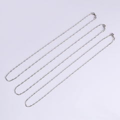 Multi Styles Silver Plated Necklace Chain WholesaleRhinestone