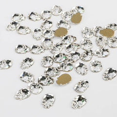 Skull Shape Crystal Flat Back Fancy Rhinestones WholesaleRhinestone