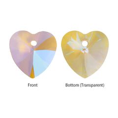 Paradise Shine XILION Heart High Quality Glass Rhinestone Pendant WholesaleRhinestone