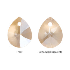 Golden Shadow XILION Mini Pear High Quality Glass Rhinestone Pendant WholesaleRhinestone