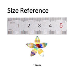 Flower Crystal AB Resin Sew-on Rhinestones For Dance Costume WholesaleRhinestone