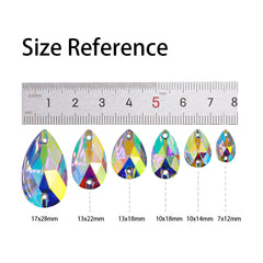 Drop Crystal AB Resin Sew-on Rhinestones For Dance Costume WholesaleRhinestone