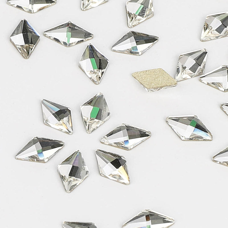 Rhombus Shape Crystal Flat Back Fancy Rhinestones WholesaleRhinestone