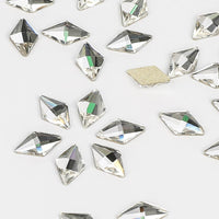 Rhombus Shape Crystal Flat Back Fancy Rhinestones WholesaleRhinestone