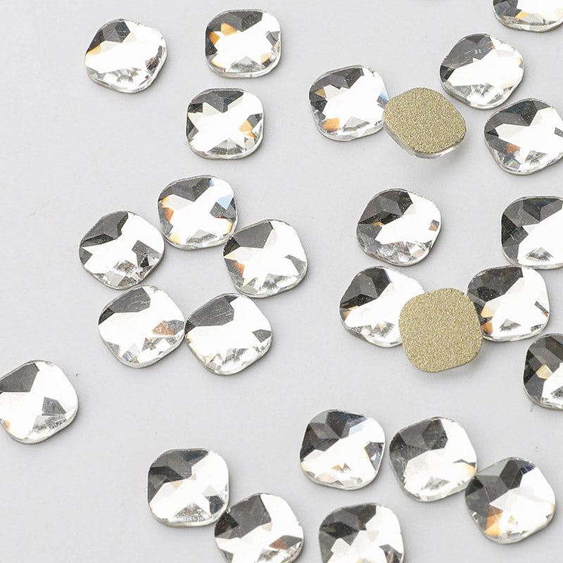 Round Square Shape Crystal Flat Back Fancy Rhinestones WholesaleRhinestone