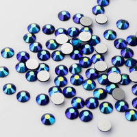 Black AB Glass FlatBack Rhinestones WholesaleRhinestone