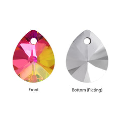 Vitrail Rose XILION Mini Pear High Quality Glass Rhinestone Pendant WholesaleRhinestone