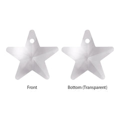 Crystal Star Shape High Quality Glass Rhinestone Pendant WholesaleRhinestone