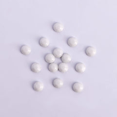 Porcelain white Glass Flat Back Rhinestones In Bulk WholesaleRhinestone