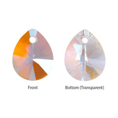 Crystal Shimmer XILION Mini Pear High Quality Glass Rhinestone Pendant WholesaleRhinestone