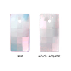 Light Crystal AB Urban Shape High Quality Glass Rhinestone Pendant WholesaleRhinestone