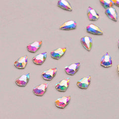 Shield Shape Crystal AB Flat Back Fancy Rhinestones WholesaleRhinestone