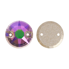 Ghost Light XIRIUS Round Shape High Quality Glass Sew-on Rhinestones WholesaleRhinestone