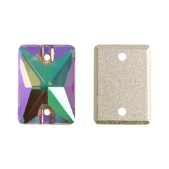 Ghost Light Rectangle Shape High Quality Glass Sew-on Rhinestones WholesaleRhinestone