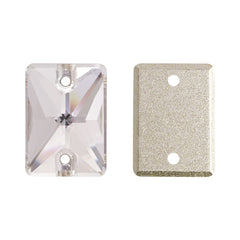 Crystal Rectangle Shape High Quality Glass Sew-on Rhinestones WholesaleRhinestone
