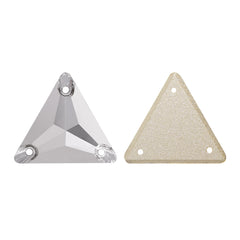 Comet Argent Light Triangle Shape High Quality Glass Sew-on Rhinestones WholesaleRhinestone