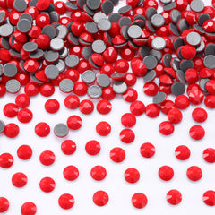 Red Porcelain Glass HotFix Rhinestones In Bulk WholesaleRhinestone