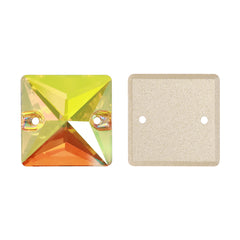 Crystal Sun Square Shape High Quality Glass Sew-on Rhinestones WholesaleRhinestone