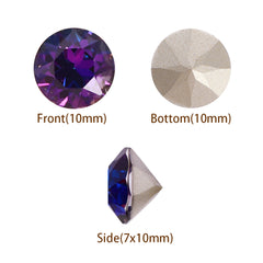 Bermuda Blue XIRIUS Chaton Shape High Quality Glass Pointed Back Fancy Rhinestones WholesaleRhinestone