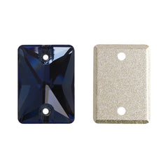 Montana Rectangle Shape High Quality Glass Sew-on Rhinestones WholesaleRhinestone