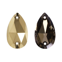 Dorado Drop Shape High Quality Glass Sew-on Rhinestones WholesaleRhinestone