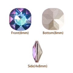 Vitrail Light Round Square Shape Pointed Back Fancy Rhinestones WholesaleRhinestone