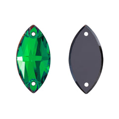Sphinx Navette Shape High Quality Glass Sew-on Rhinestones WholesaleRhinestone
