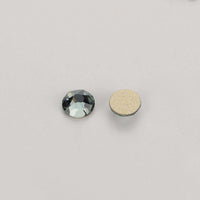 Black Diamond Glass Flat Back Glue-on Rhinestones 16 Cut Facets WholesaleRhinestone
