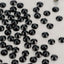 Black Glass FlatBack Glue-on Rhinestones 16 Cut Facets In Bulk WholesaleRhinestone